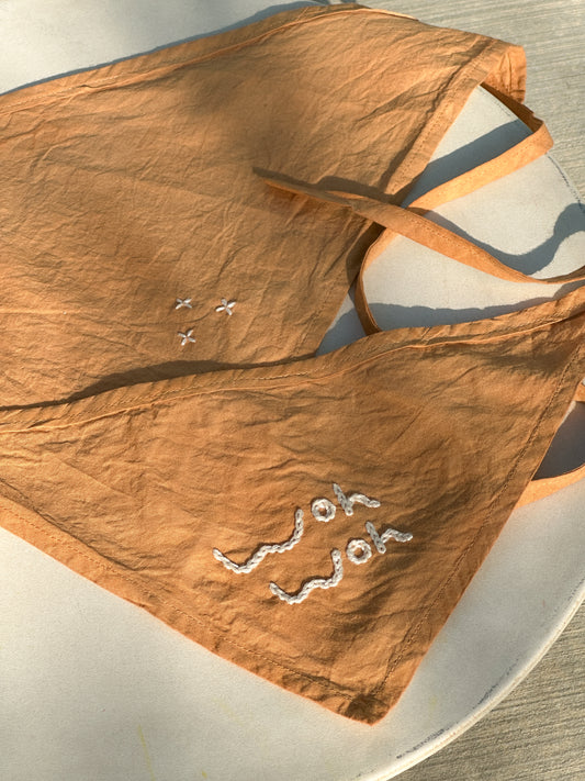 Tangerine Garden Bandana (Regular)