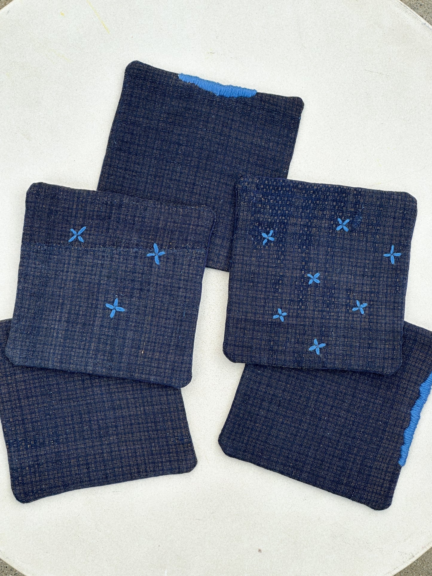 Vintage Fabric Coasters