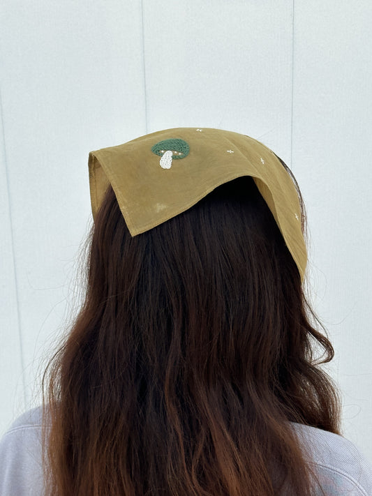 Mushroom Garden Bandana