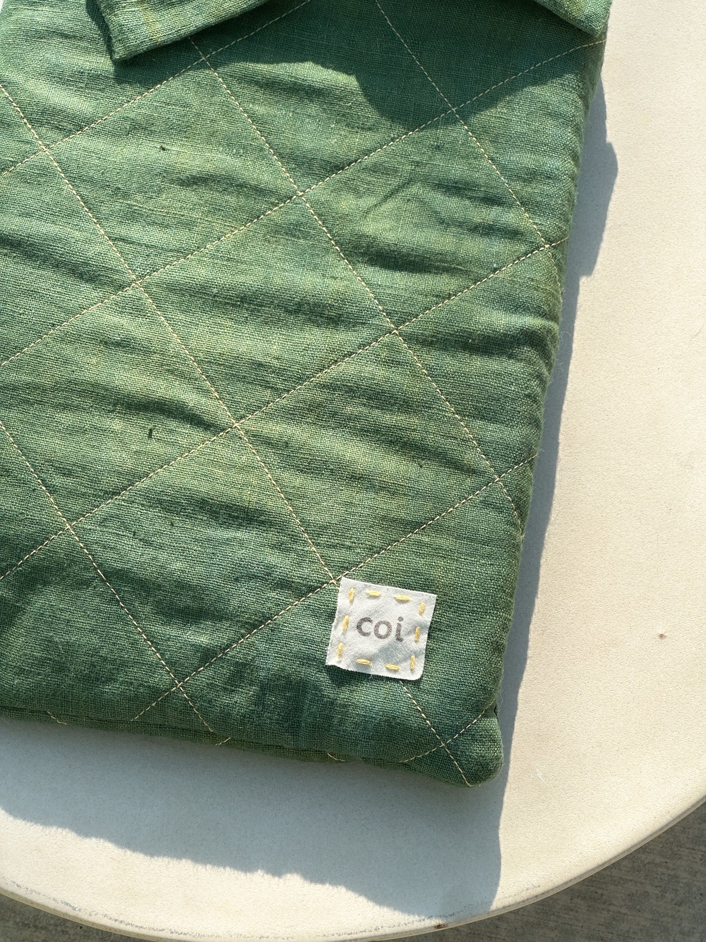 Quilted Bow Book Bag