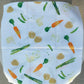 Spring Veggies Tenegui Towel