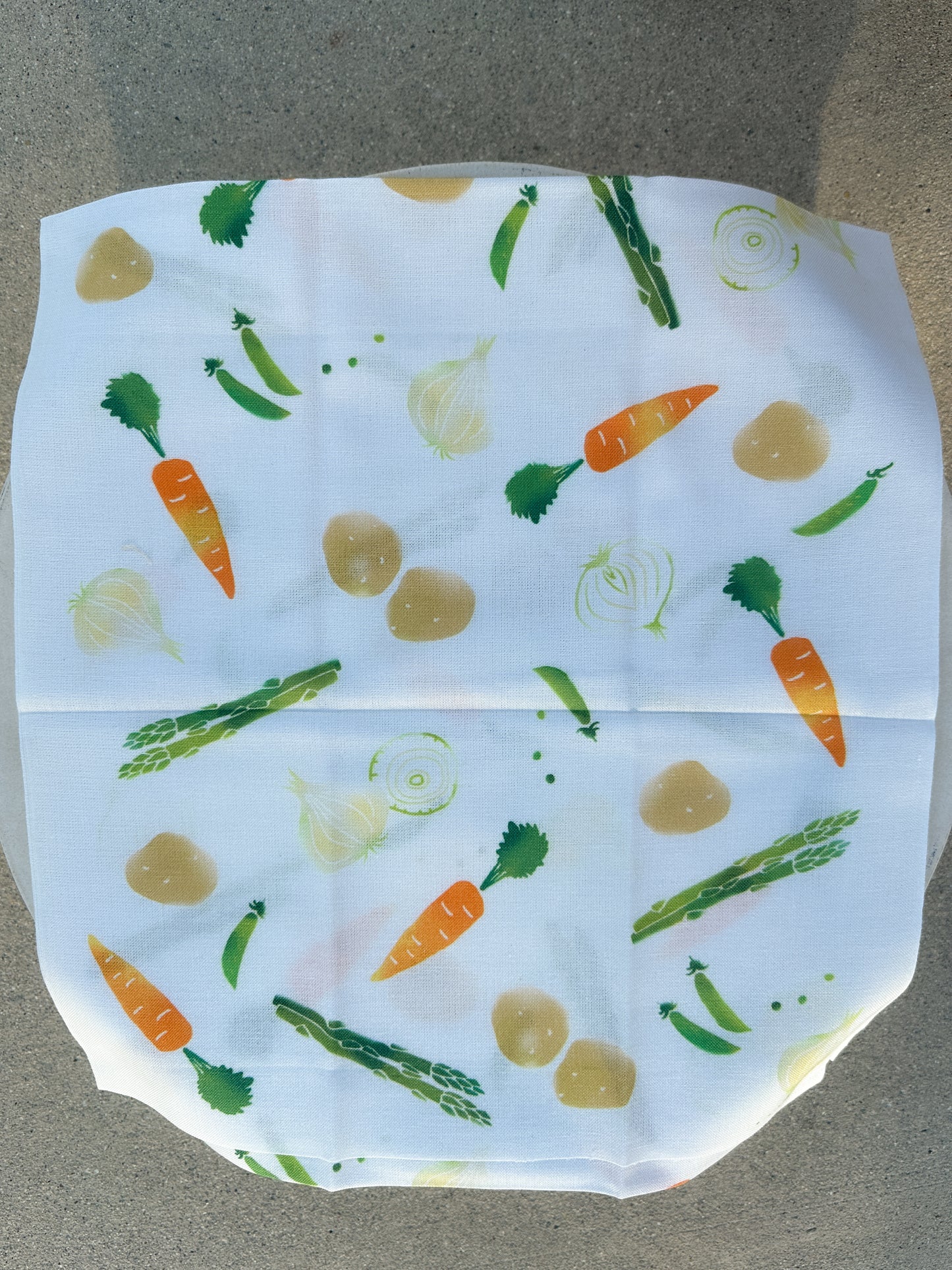 Spring Veggies Tenegui Towel