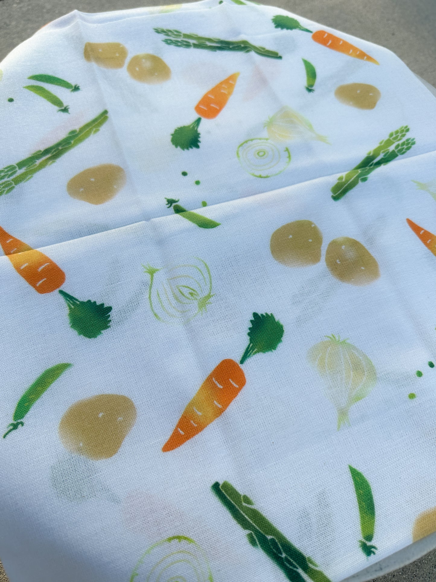 Spring Veggies Tenegui Towel