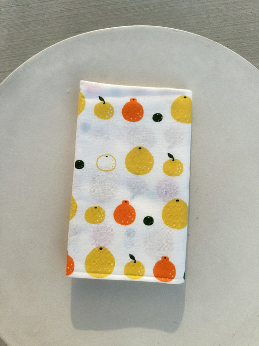 Citrus Fruit Tenegui Towel