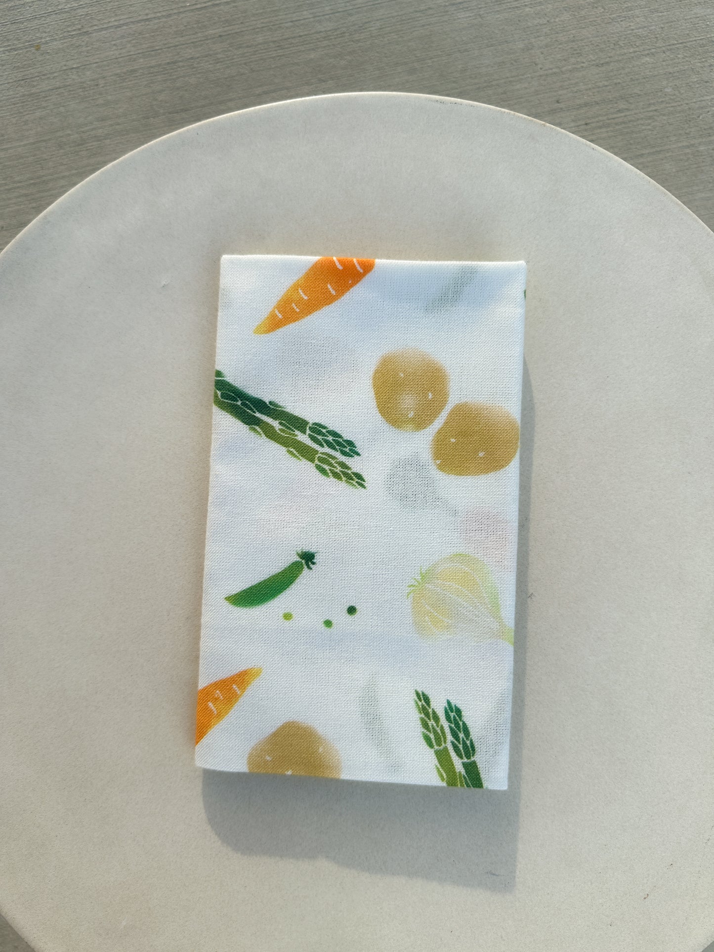 Spring Veggies Tenegui Towel