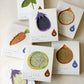 Layout of various colorful Shizuku towels that are naturally dyed with vegetables
