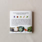 Pamphlet with information on towels naturally dyed with vegetables
