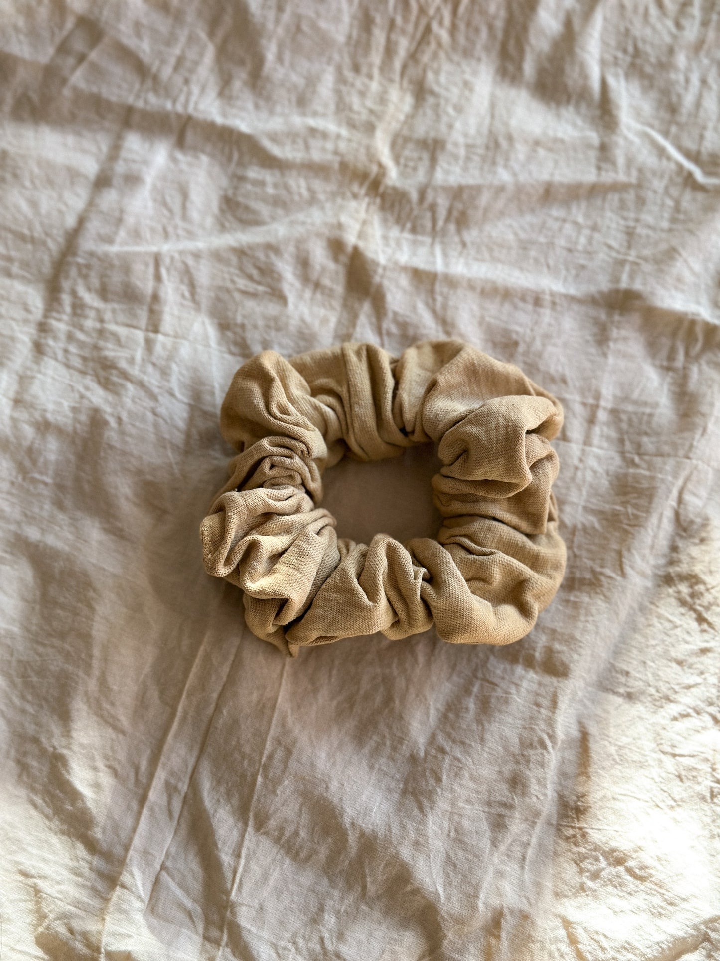 Yu Choy 油菜 Flower Scrunchie