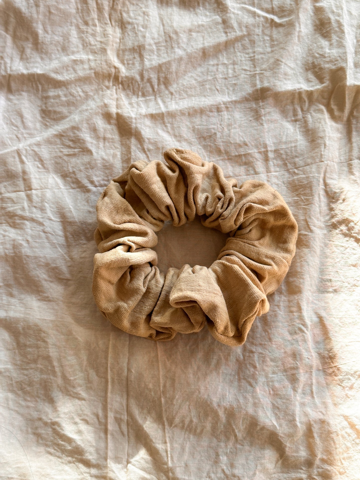 Yu Choy 油菜 Flower Scrunchie