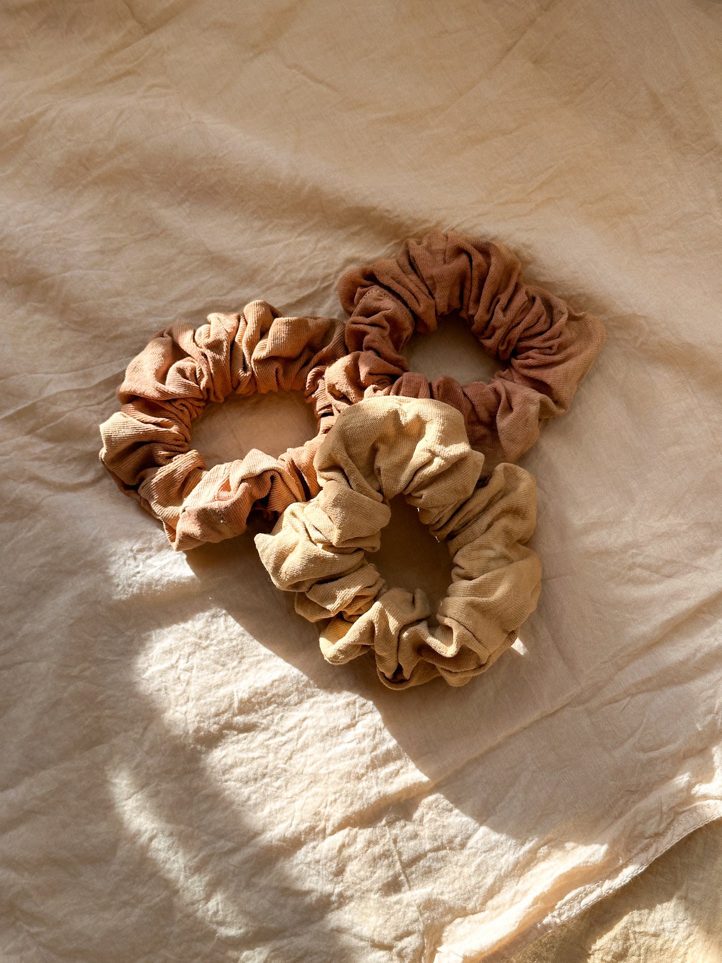 Yu Choy 油菜 Flower Scrunchie